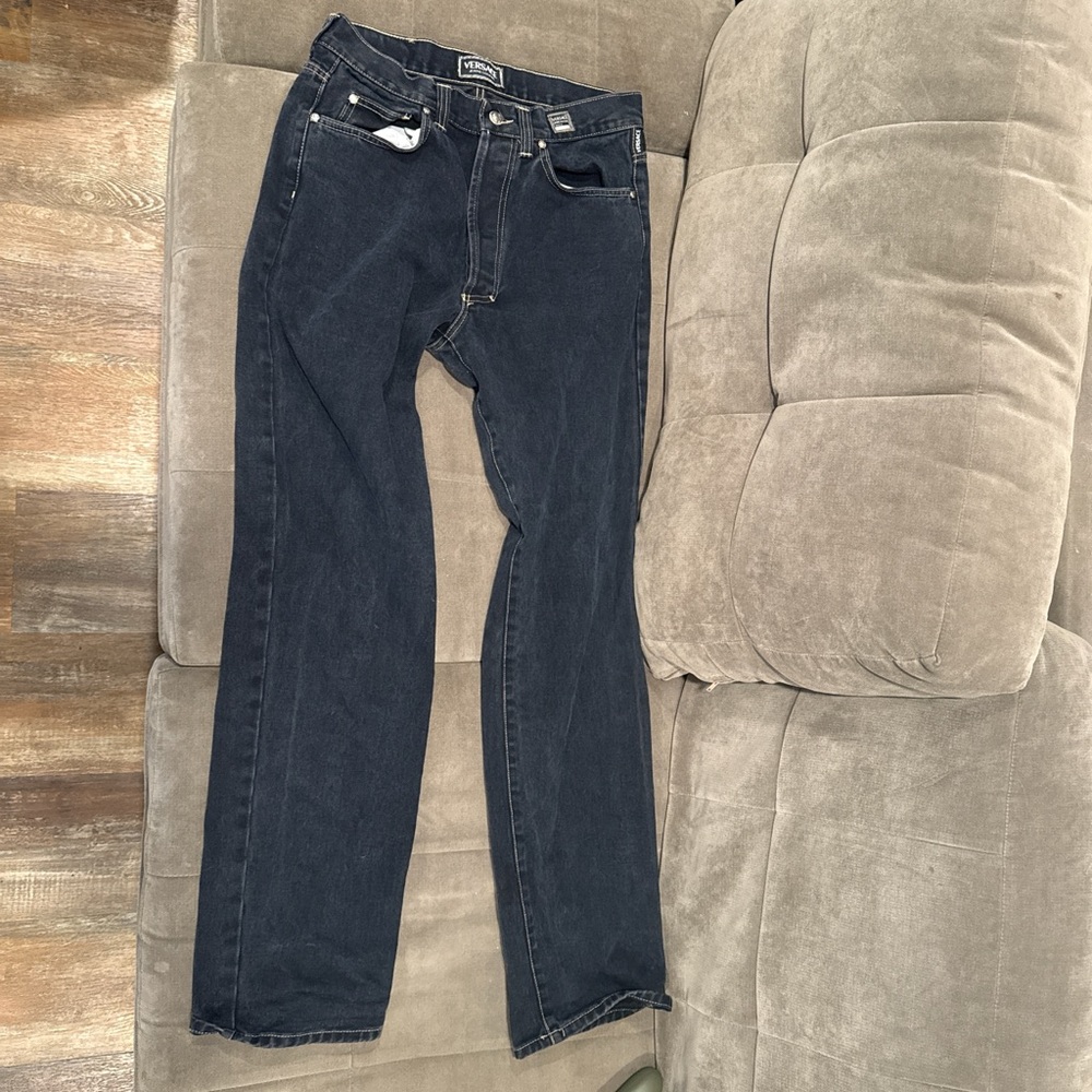 Versace Men's Black Jeans